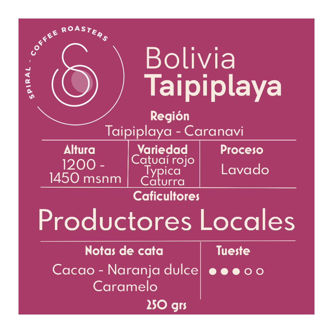 Bolivia - Taipiplaya- 500 grs