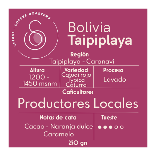 Bolivia - Taipiplaya- 500 grs