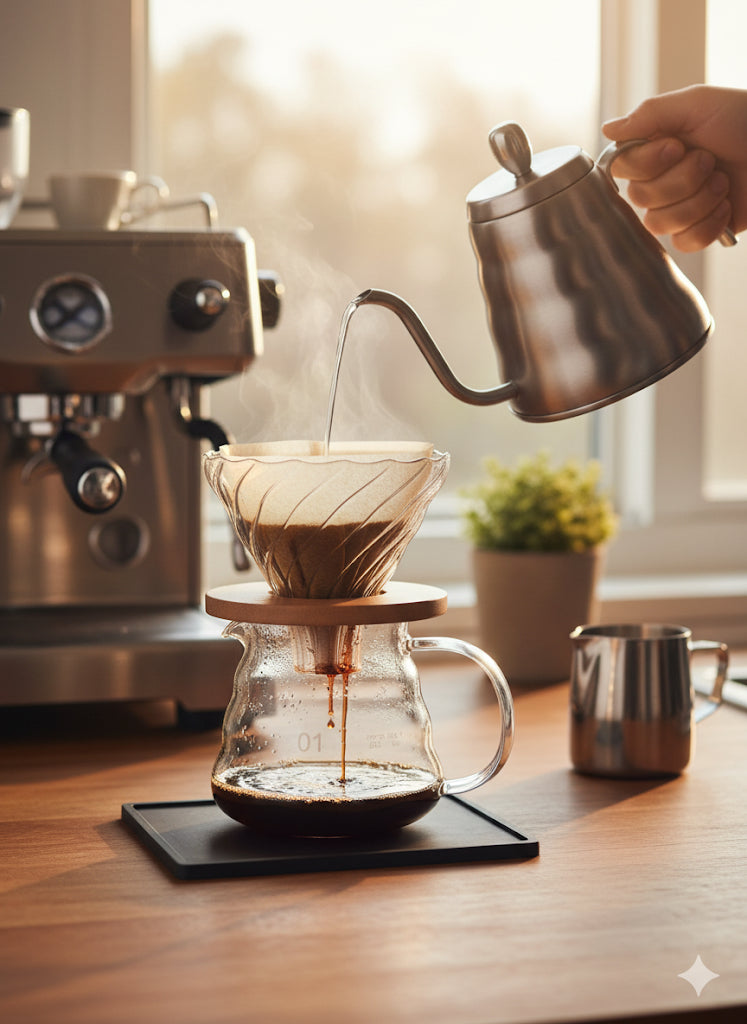 V60 de Vidrio con Jarra