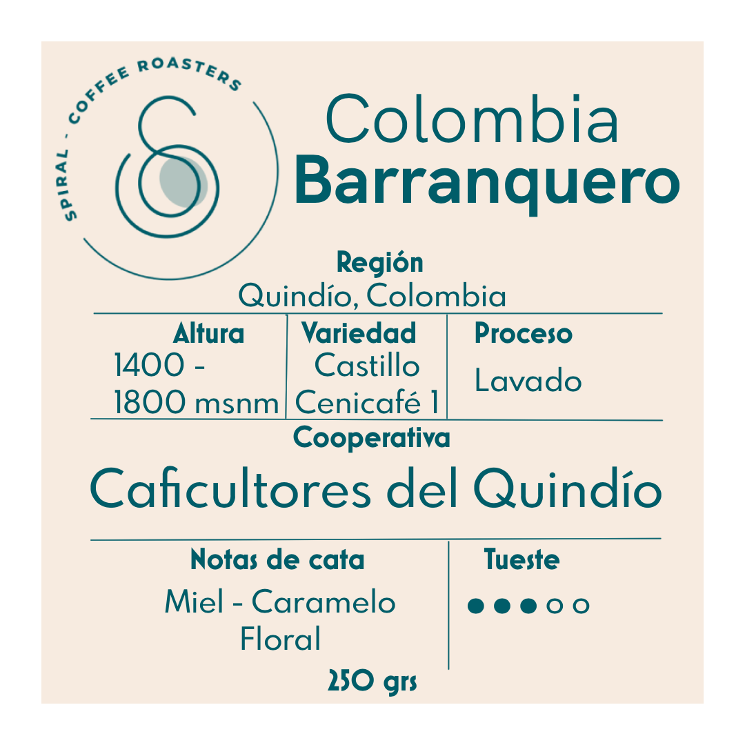 Colombia - Barranquero - 250 grs.